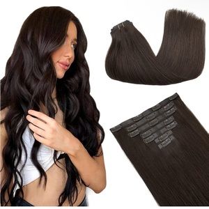 22 inch GOO GOO 100% real hair dark brown